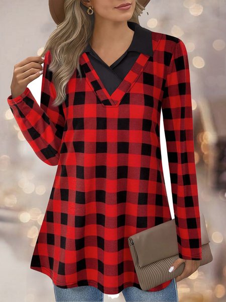 

Christmas Jersey Casual T-Shirt, Red, T-Shirts