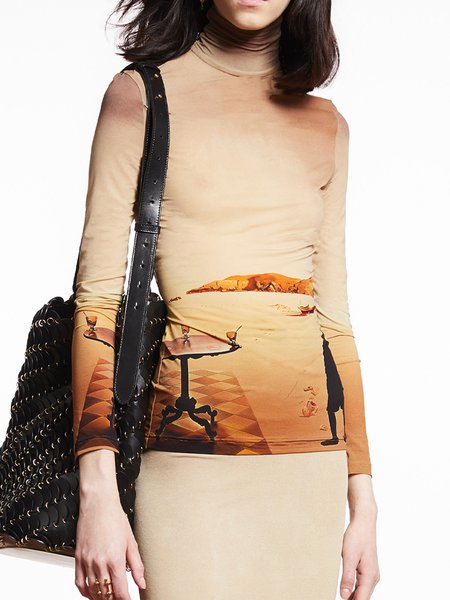 

Urban Regular Fit Abstract Shirt, As picture, Blouses and Shirts