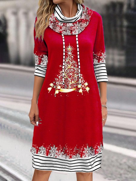

Casual Others Christmas Dress With No, Red, Dresses