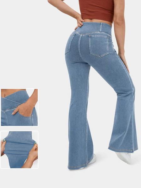 

Plain Casual Jeans, Light blue, Denim&Jeans