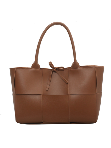 Casual Shoulder Bag, Brown, Bags