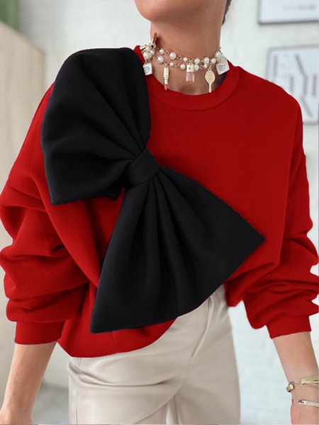 

Loose Urban Sweatshirt, Red, Hoodies and Sweatshirts