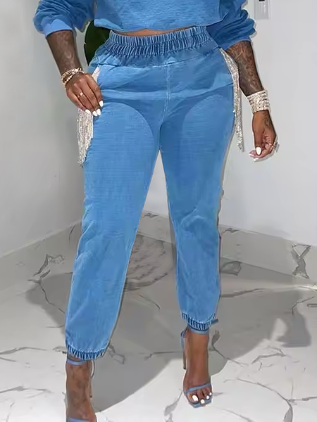 

Denim Regular Fit Urban Long Jeans, Blue, Jeans