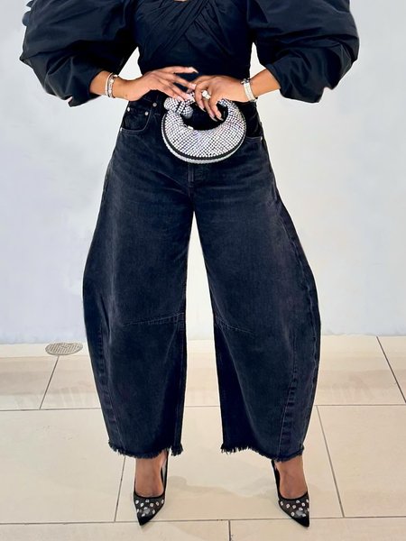 

Regular Fit Casual Denim Jeans, Black, Jeans