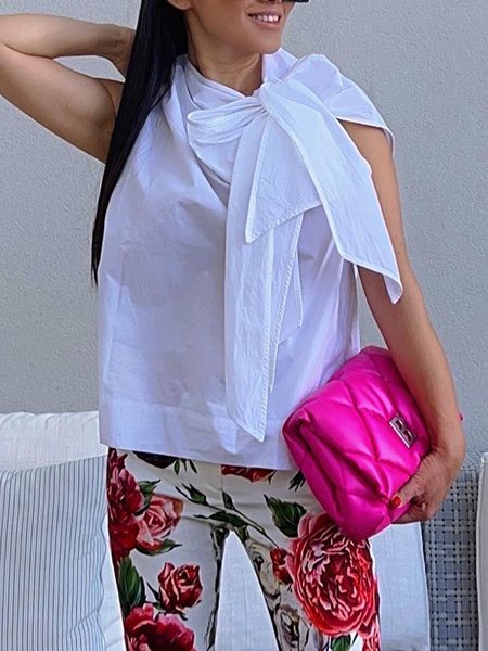 

Urban Plain Regular Fit Tank Top, White, Tanks and Camis