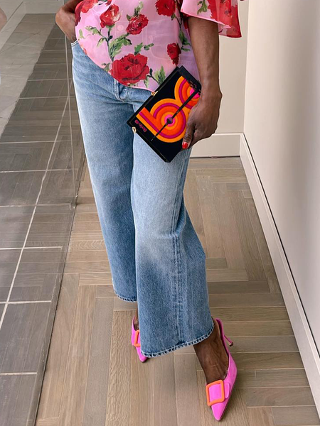 

Loose Urban Denim Jeans Straight pants, Denim blue, Jeans