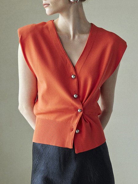 

Daily Regular Fit Urban Buttoned Shirt, Orange, Blouses and Shirts