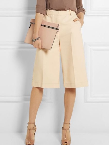 

Urban Plain Regular Fit Shorts, Light khaki, Shorts
