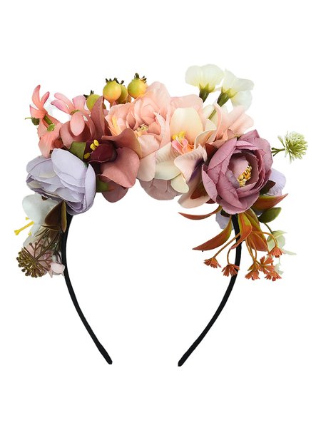 

Elegant Floral Hair Clips, Pink, Women Hair Accessories