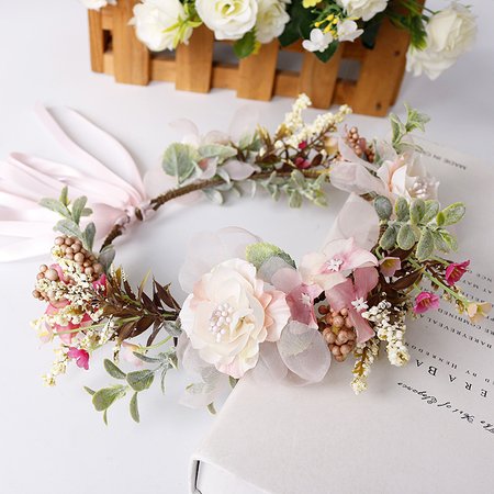 

Women Elegant Floral hairband, Red, Women Hair Accessories