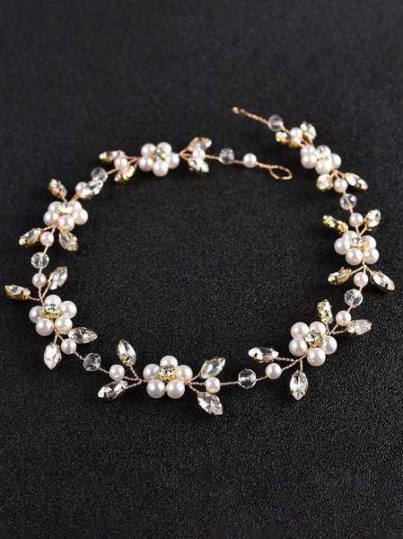 

Floral Hair Accessories, Golden, Women Hair Accessories