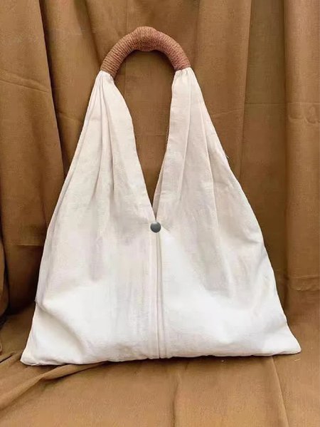 Casual Shoulder Bag, Off white, Bags
