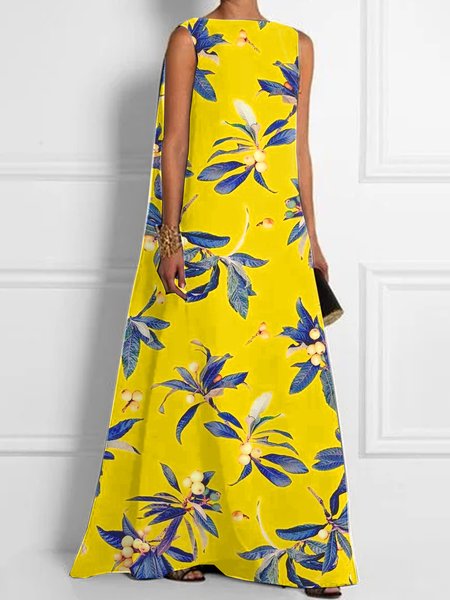 

Urban Loose Printing Others Dress, As picture, Maxi Dresses