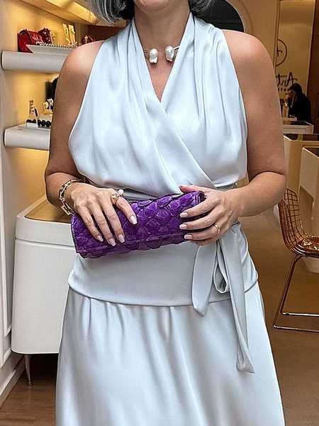 

Loose Plain Elegant V neck Sleeveless Blouse, As picture, Blouses and Shirts