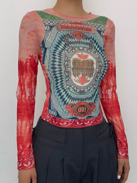 

Regular Sleeve Random Print Urban Crew Neck T-Shirt, As picture, Tees