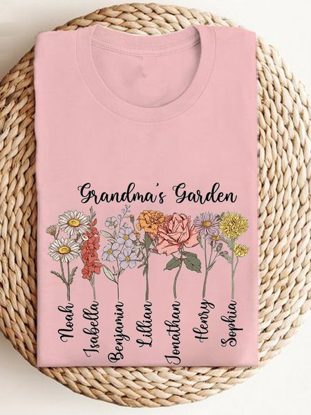 

Casual Crew Neck Floral Sweatshirt, Pink, Hoodies & Sweatshirts