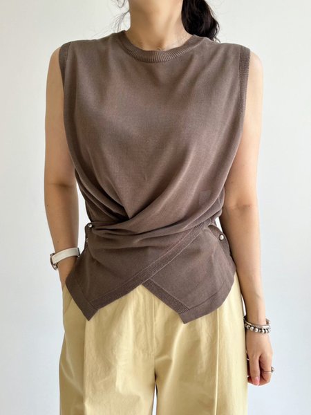 

Regular Fi Crew Neck Casual Cross Sweater, Coffee, Pullovers