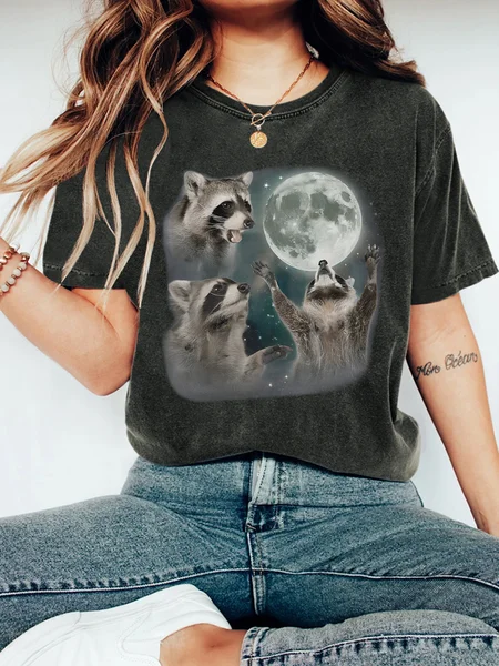 

Three Bears Vintage Distressed Shirt, Black, T-shirts