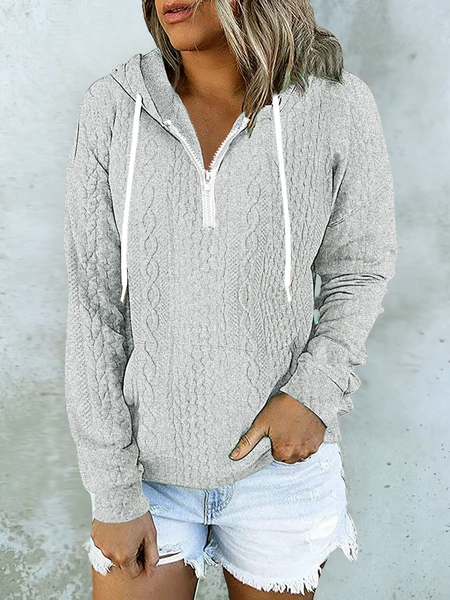 

Casual Hoodie Animal Sweatshirt, Light gray, Hoodies & Sweatshirts