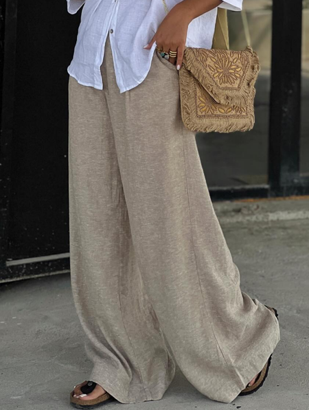 

Cotton Vacation Pants, Khaki, Pants