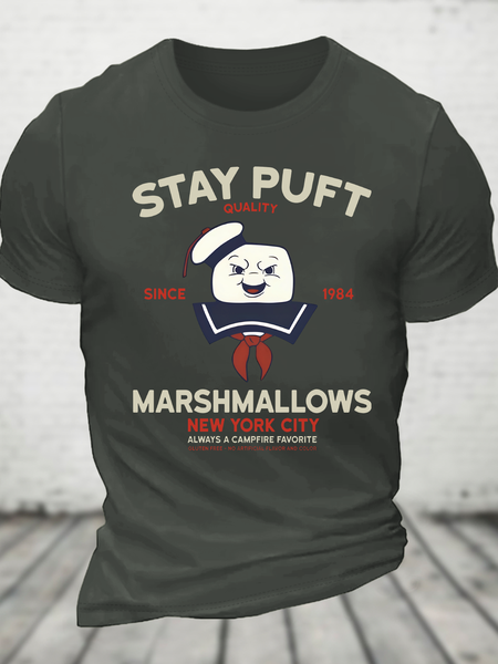 

Stay Puft Quality Cotton T-Shirt, Dark gray, T-shirts