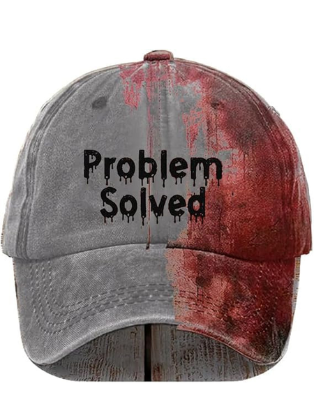 

Halloween The Print Baseball Cap, Color23, Men's Hats