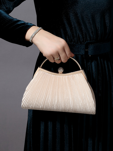 

Elegant Clutch Bag, Apricot, Bags