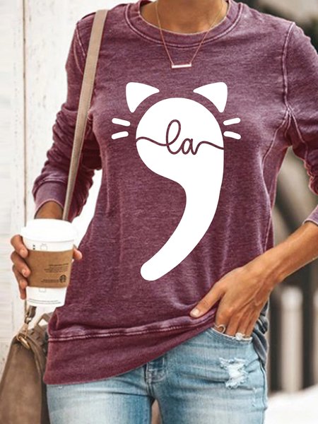 

Comma La Kamala Harris Casual Sweatshirt, Purple, Hoodies&Sweatshirts