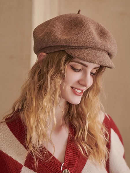 

Urban Plain Beret, Khaki, Hats