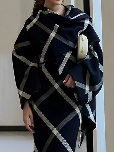

Medium Elasticity Elegant Regular Sleeve Others Long Sleeve Loose Sweater, Black, Pullovers