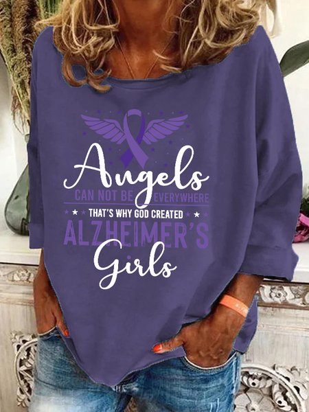 

Alzheimer's Girls Casual Sweatshirt, Deep purple, Hoodies&Sweatshirts