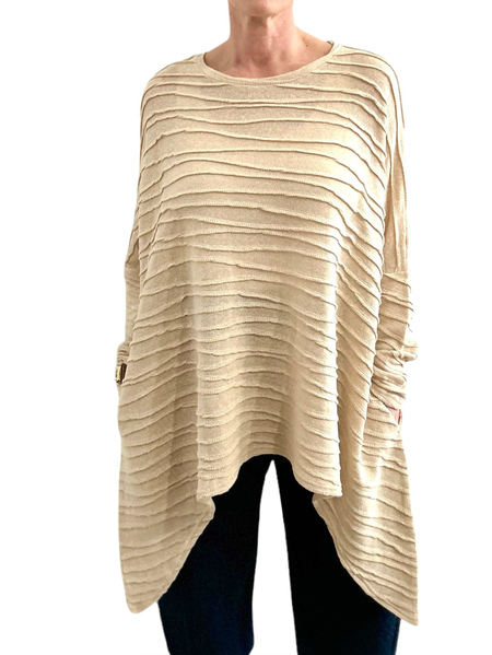 

Women Plain Crew Neck Linen Long Sleeve T-shirt, Light coffee, Long Sleeves