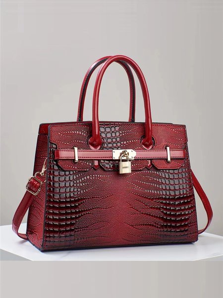 

Elegant Shoulder Bag, Red, Bags