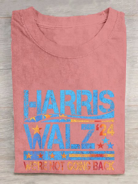 

Harris Waltz 2024 Election Kamala Harris Tim Waltz 2024 Cotton T-shirt, Orange pink, T-shirts