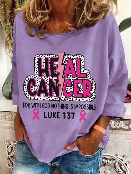 

Heal Cancer Svg Png, Breast Cancer Warrior Christian Casual Sweatshirt, Lavender, Hoodies&Sweatshirts