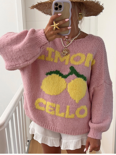 

Women Wool/Knitting Color Block Long Sleeve Comfy Casual Cardigan, Pink, Sweaters