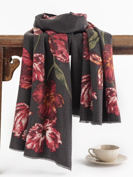 

Urban Animal Print Scarf, As picture, Scarves