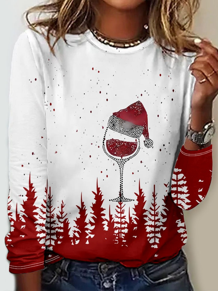

Casual Christmas T-Shirt, Red, T-shirts