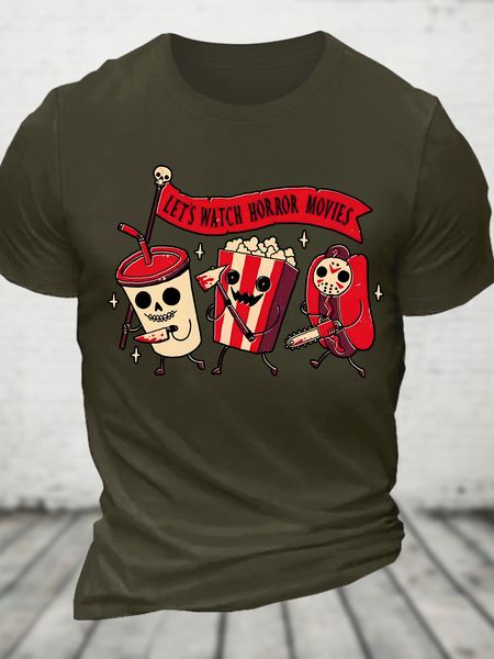 

Midnight Movie Cotton T-Shirt, Army green, T-shirts