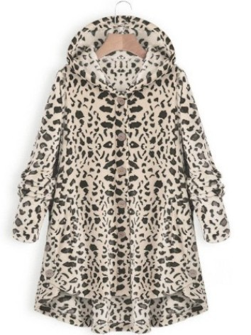 

Hoodie Simple Loose Plain Teddy Jacket, Color8, Outerwear