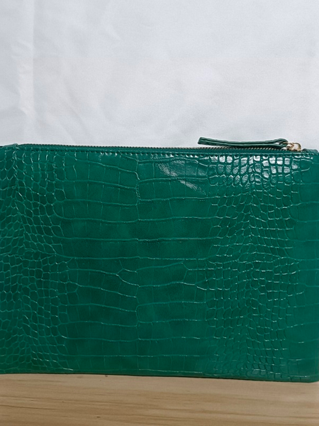 

Urban PU Zipper Classic Backpack, Green, Bags