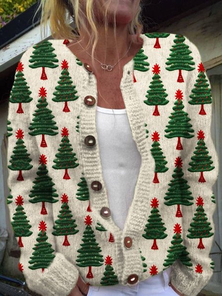 

Regular Fit Casual Cardigan, White, Cardigans