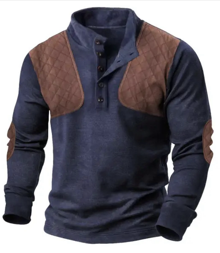 

Vintage Plain Regular Fit Sweatshirt, Blue, Hoodies&Sweatshirts
