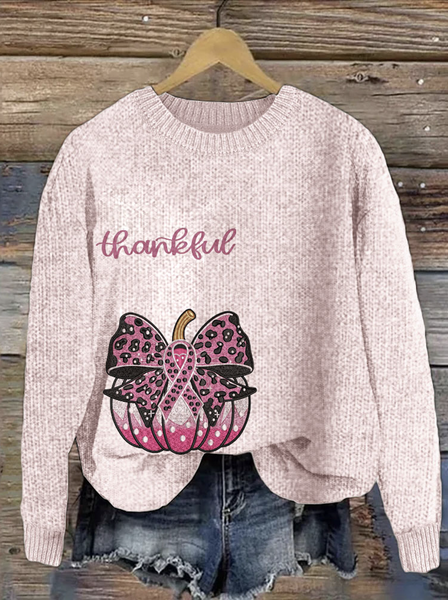 

Simple Loose Sweater, Pink, Sweaters