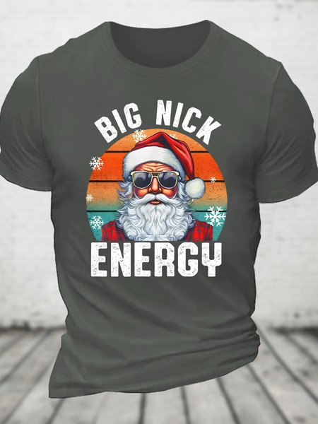 

Big Nick Energy Cotton T-shirt, Deep gray, T-shirts
