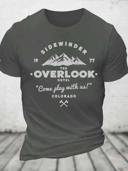 

Come Play with Us Cotton T-shirt, Deep gray, T-shirts