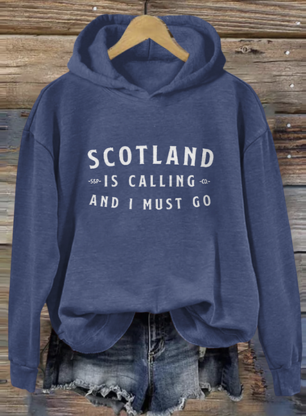 

Scottish slogan hoodie, Dark blue, Hoodies&Sweatshirts