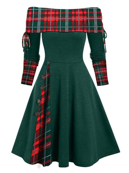 

Ethnic Casual Long sleeve Loose Dress, Color9, Maxi Dresses
