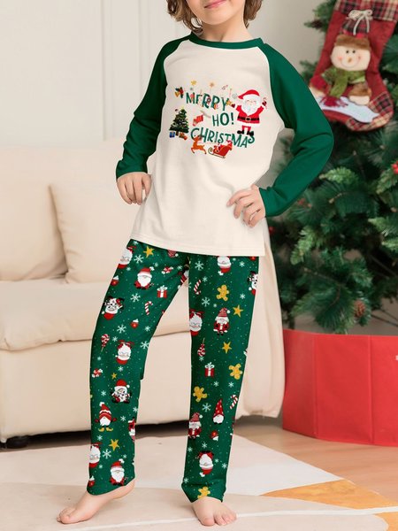 

Family Christmas pajamas Matching Sets for Adults and Kids Holiday Xmas Sleepwear Set, Two-piece Set