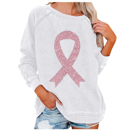 

Casual Crew Neck Geometric Sweatshirt Zipper, White, Hoodies & Sweatshirts